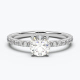 The Bridge Round Brilliant - White Gold / 0.5 ct - Evermore Diamonds