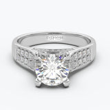 The Eleve Round Brilliant - White Gold / 0.5 ct - Evermore Diamonds